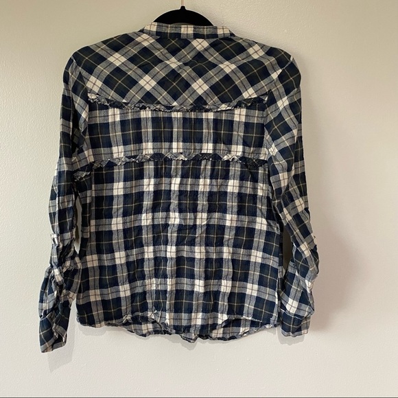 Flannel Button Up Shirt - Picture 5 of 6